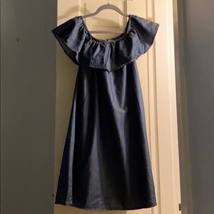 Blue Denim Dress